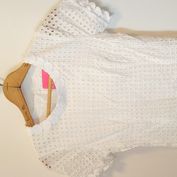 Lilly Pulitzer Women's Size 0 Lined Exposed Zipper Short Sleeve Dress - Picture 2 of 15